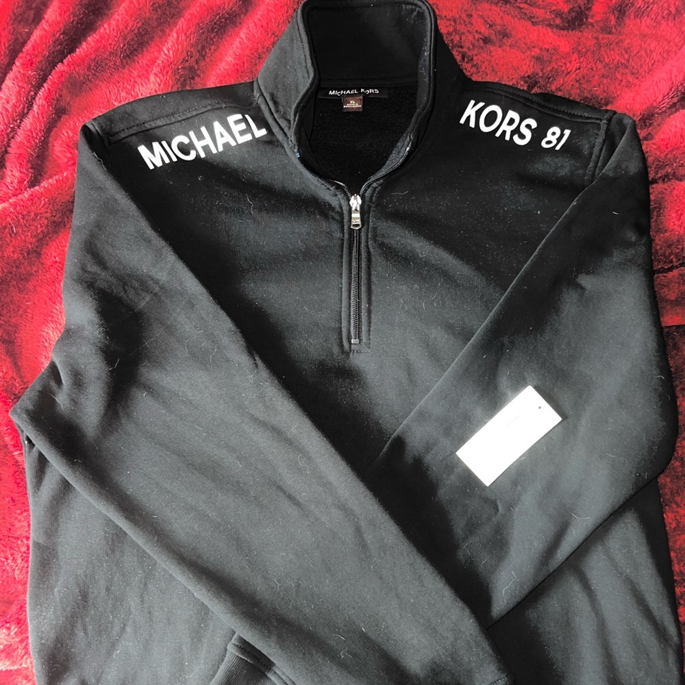 Michael Kors black sweatshirt